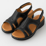 Lederen sandalen