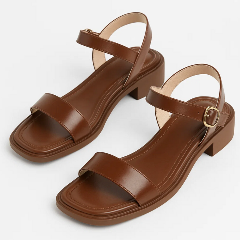 Lederen Sandalen