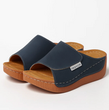 Zomerslip-on met sleehak