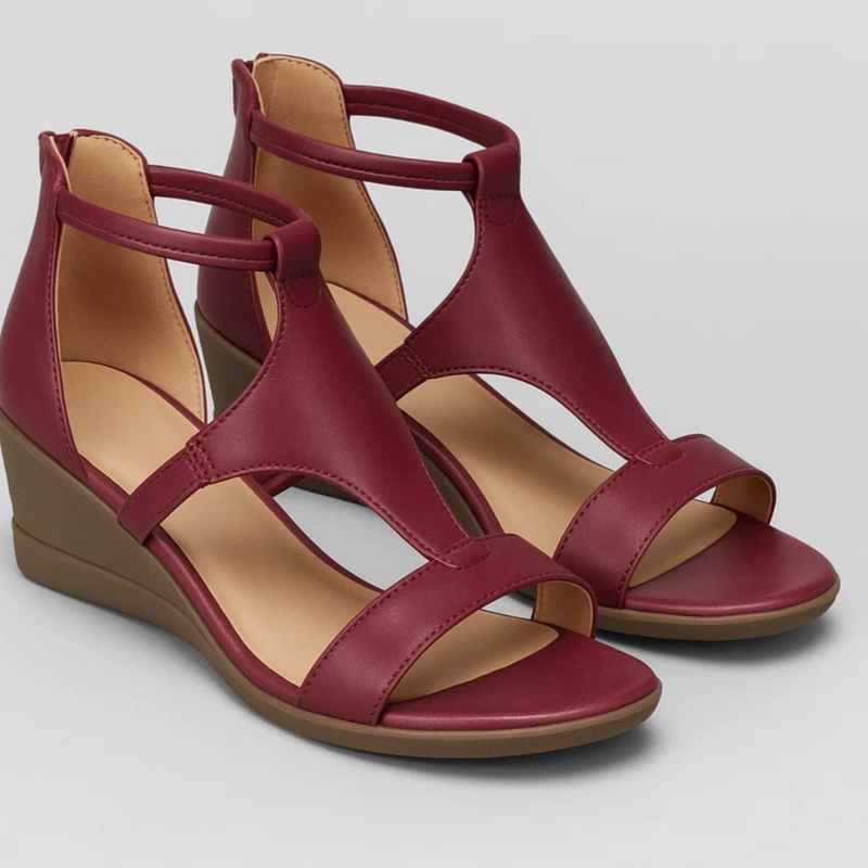 Sandalen met banden ontwerp