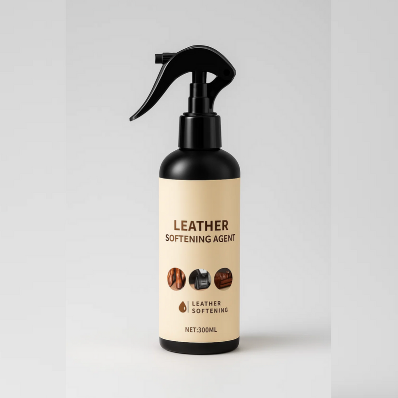 Zacht leren spray