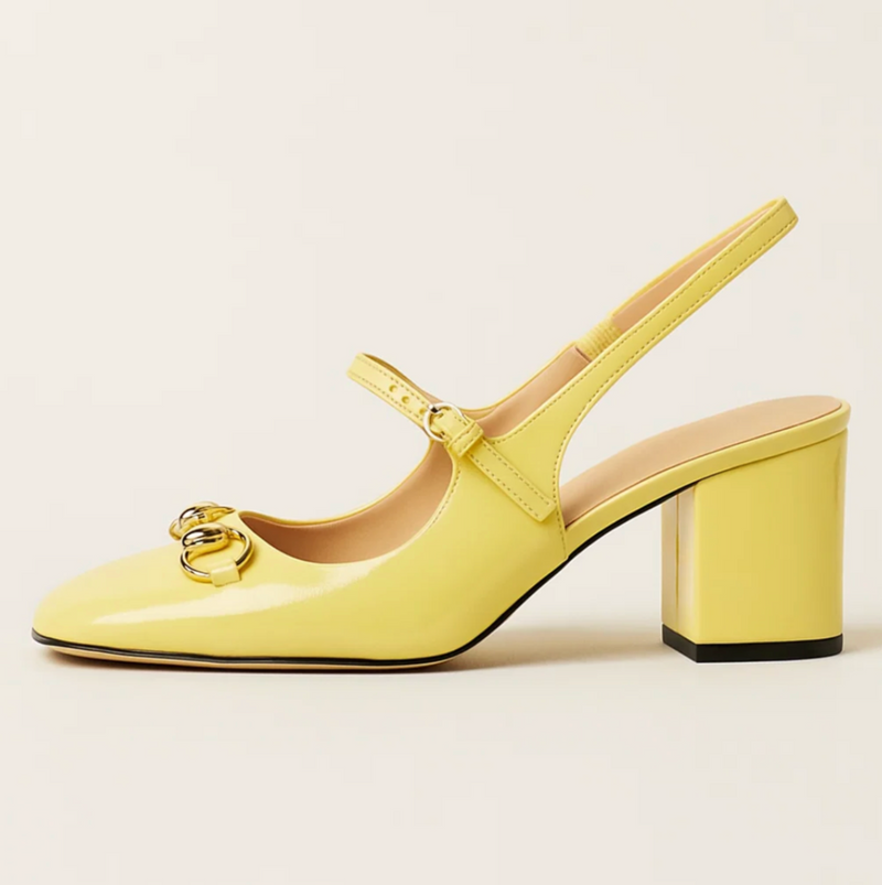 Novara | Bit Sling Heels